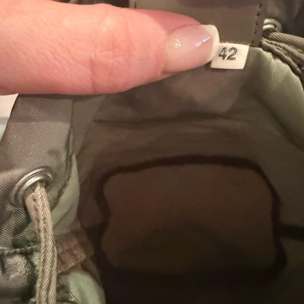 Prada Silver/Gray Accessory Drawstring Pouch - image 5